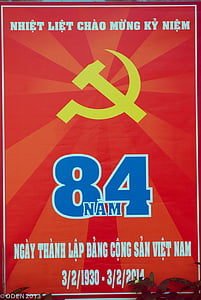 Vietnam, Saigon, Ho chi minh (città), Vector, illustrazione, segno