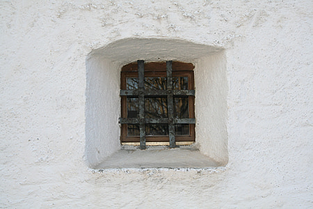 vinduet, kirken vindu, vinduet gitter
