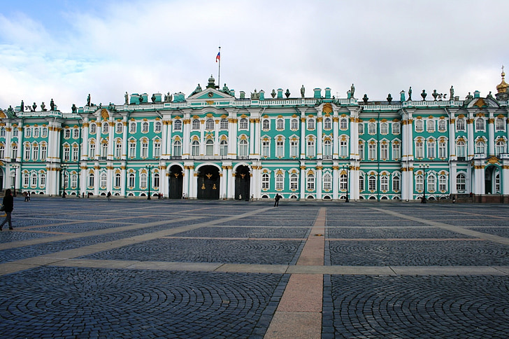 Palace, konst, museet, byggnad, historiska, kulturella, grön