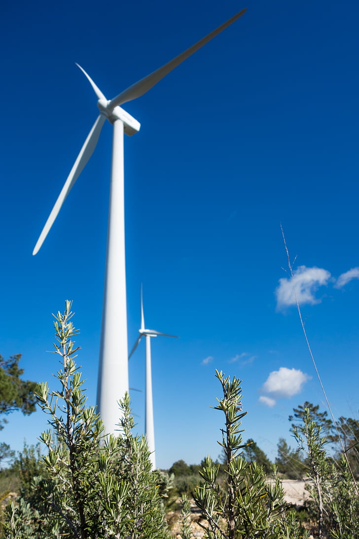 возобновляемые источники энергии, Ветротурбины, Энергия ветра