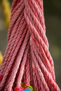 houpací síť, kravata, lano, odpočinek, svátky, Barva, vícebarevná