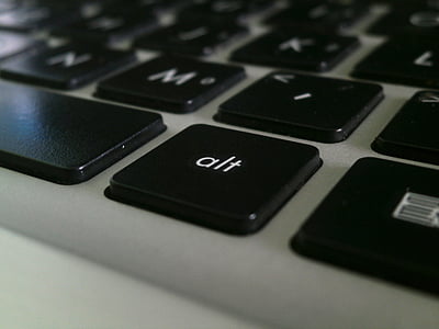 Tastatur, Laptop, Alt-Taste, alt, Schlüssel, Computer, Technologie