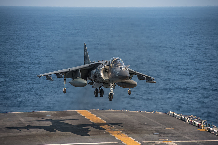 aircraft, landing, jet, carrier, military, aviation, sea