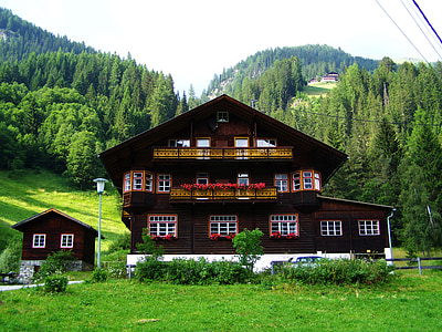 Alpių namai, namelis, Austrija