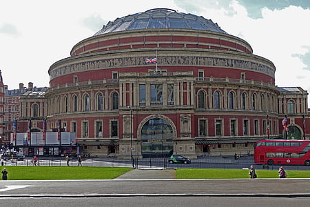 London, Royal Albert hall, England, Halle, Sightseeing, Konzertsaal, Architektur