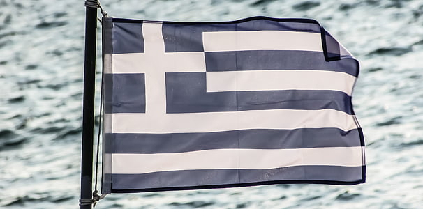 Grécia, Bandeira, símbolo, nação, país, Grego