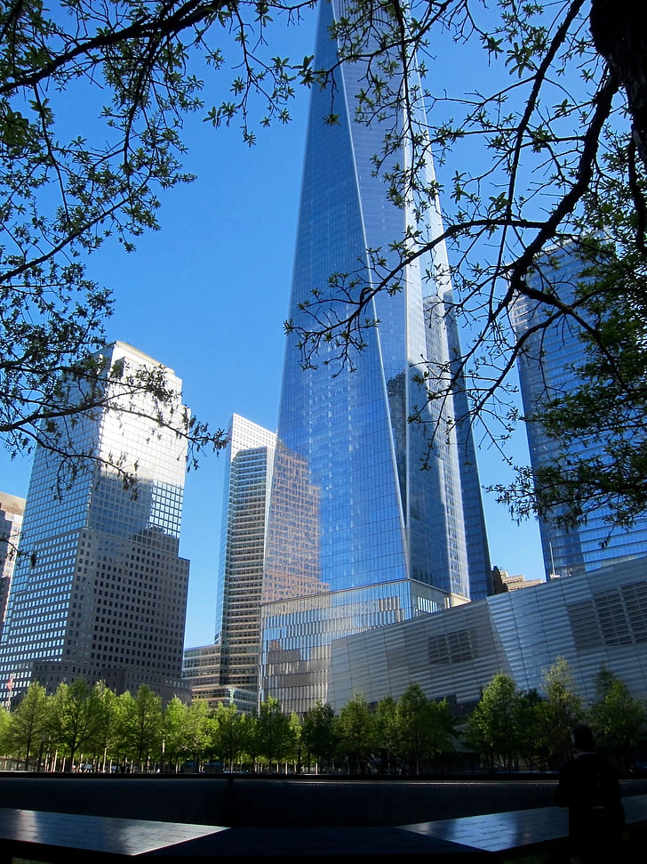 one world trade center, new york, manhattan, building, skyscraper, nyc, landmark