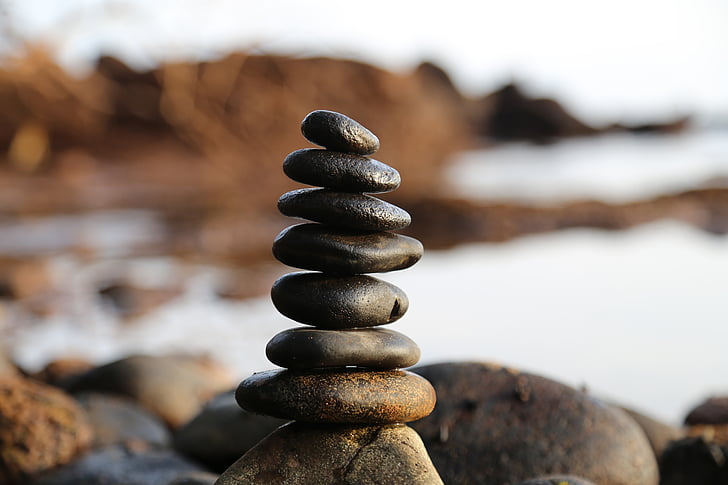 sten, sten, Tower, balance, Rock, naturlige, natur
