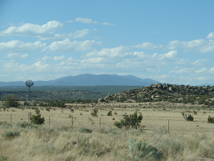 Santa fe, é.-u., désert des Mojaves, Nouveau-Mexique, route 66, États-Unis