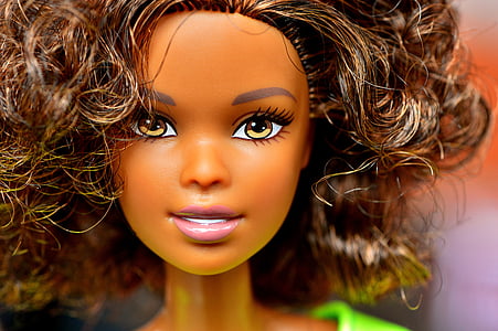 Barbie, Puppe, Kopf, Spielwaren für Mädchen, Spielzeug, Kinder, junger Erwachsener