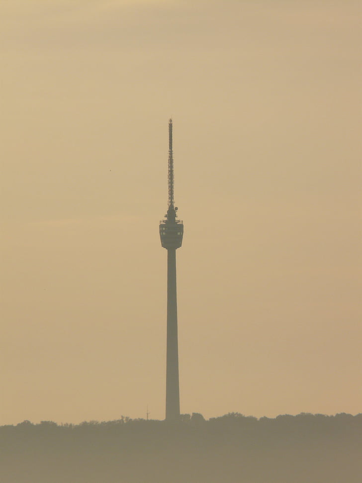 stolp, TV stolp, Stuttgart, radijski stolp, stavbe, visoko