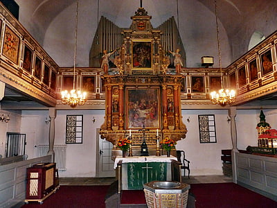 kostol sebnitz, Sebnitz, oltár, umenie, kostol, náboženstvo, v interiéri