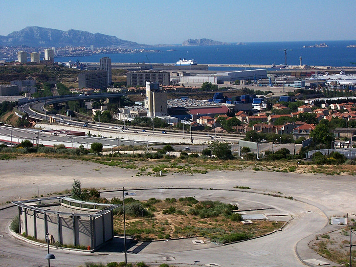 Marseille, staden, havet