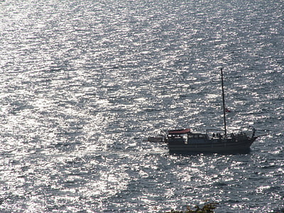 Antalya, Středomořská, loď, Sparkle, mír, Marine