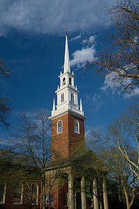Harvard-Universiteit, Cambridge, Boston, Massachusetts, academici, College, Gedächtniskirche
