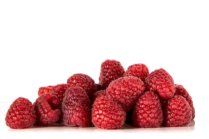 raspberries, small red fruits, red fruit, fruit, food, vitamins, power