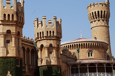 palác, Royal, Bangalore, hrad, Historie