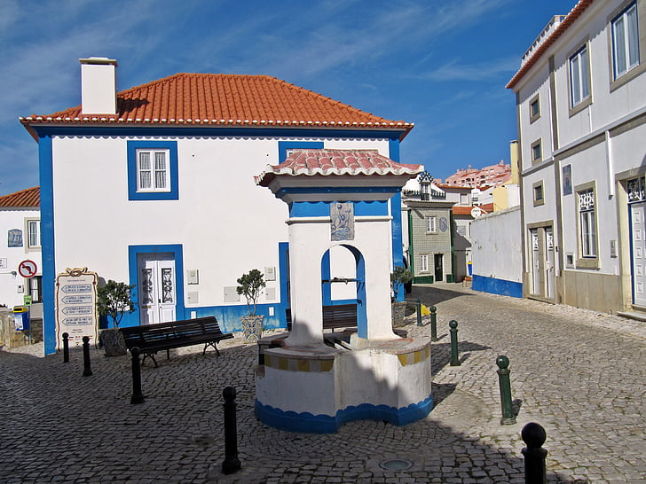 Ericeira, Portugalsko, staré město, historicky, cestovní ruch