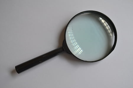 magnifying glass, glass, increase, lens, search