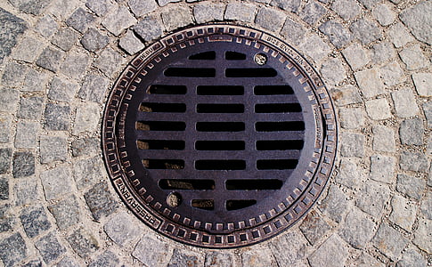gulli, gullideckel, manhole covers, channel, sewage system, wastewater