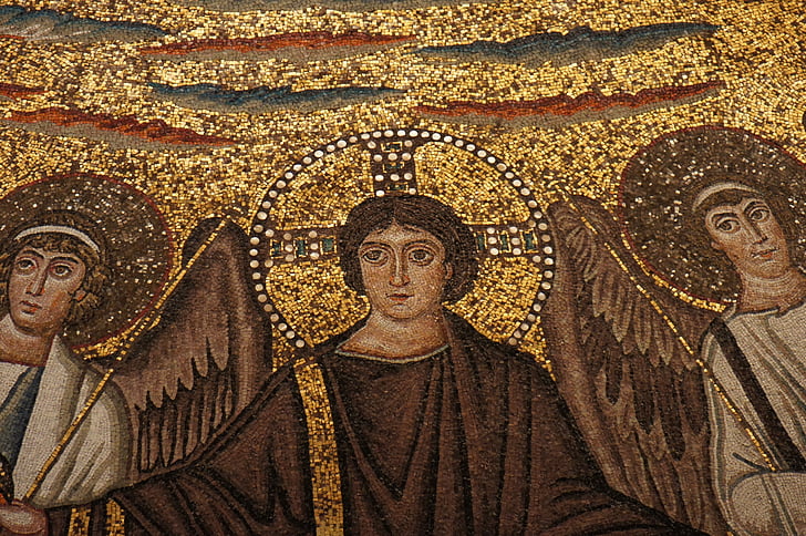 Ravenna, mozaik, Olaszország, Art, templom, vallás, régi épületek and struktúrák