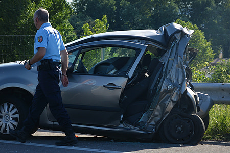 nelaimes gadījumu, autoavārijā, automašīnas, lūžņi, avārijas, perte kopā