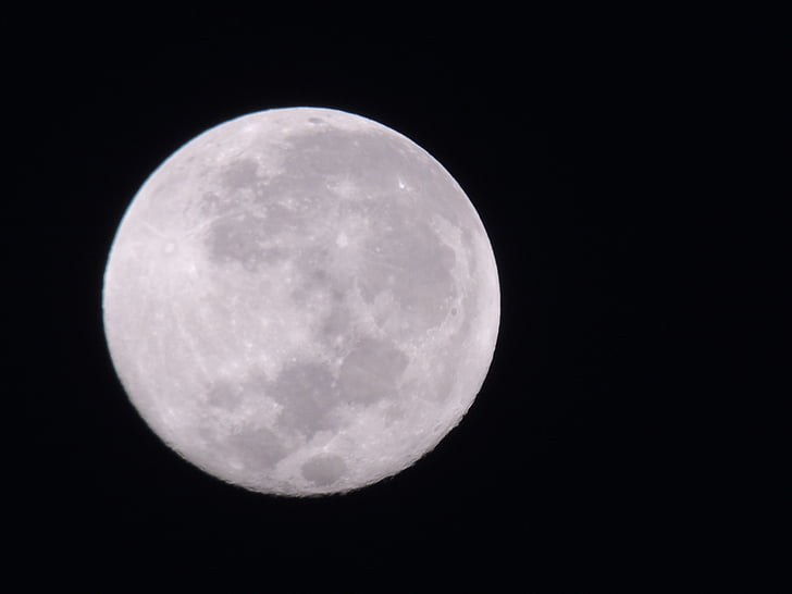 φεγγάρι, Πλήρης, Luna, χώρο, φως του φεγγαριού, σεληνιακή, Αστρονομία