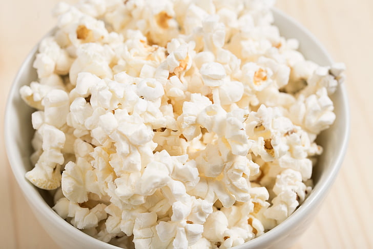 snack, film, Popcorn, Kom, eten en drinken, voedsel, geen mensen