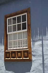 janela, frente de casa, fachada, fachada da casa, edifício, hauswand, estilo