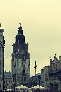 Krakkó, Oldtown, Krakkó, Európa, épület, Lengyelország, építészet