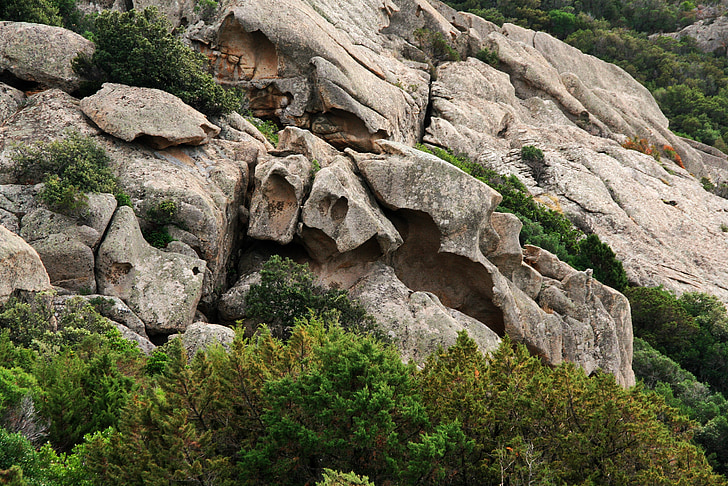 Rock, Corsicaanse, Maquis, Pierre, landschap, natuur, Roche