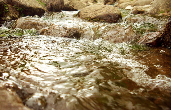 agua, agua que corre, Splash, aguas, de Bach, Creek