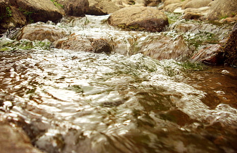 vesi, vesi juoksee, Splash, vesillä, Bach, Creek