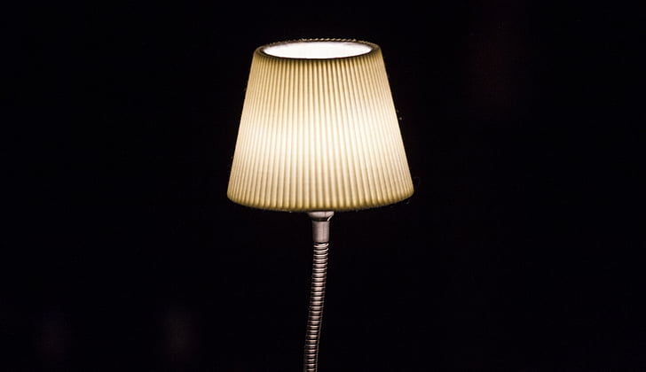 lampe, Digital, lampeskjerm, lys, belysning