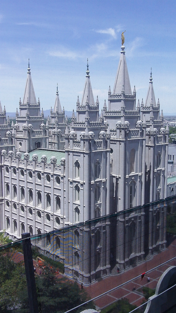 Salt lake city, Świątyni Salt lake city, Józef smith budynku, Mormoni, cele podróży, Mormon, Architektura