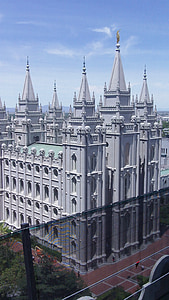 Salt Lake city, Salt Lake City-Tempel, Joseph Smith Gebäude, Mormonismus, Reiseziele, Mormonen, Architektur