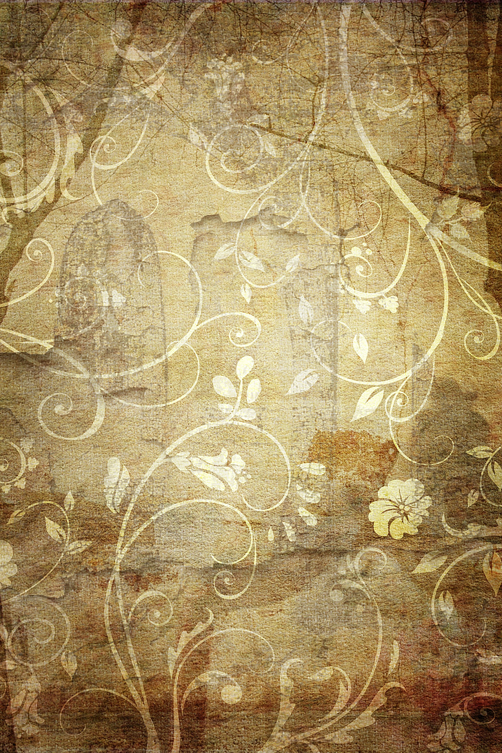 old, antique, background, backgrounds, old-fashioned, retro Styled, pattern