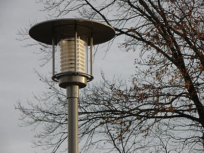 lampe, offentlig belysning, belysning, moderne, gadelygte, elektrisk lampe