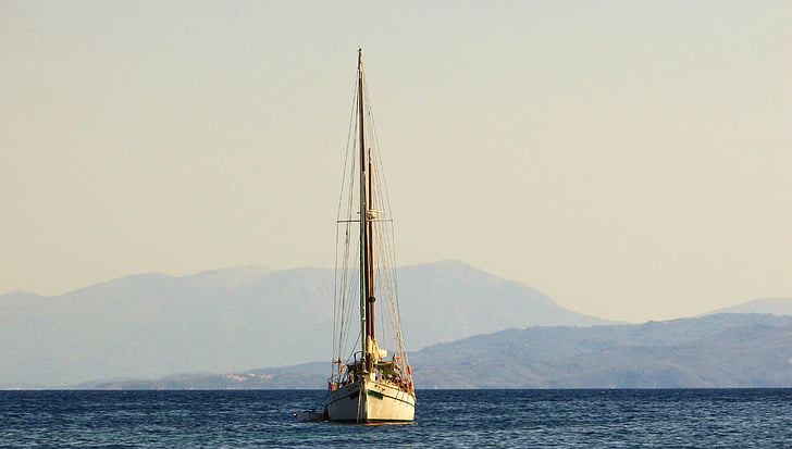sailboat, sea, boat, summer, travel, vacation, tourism
