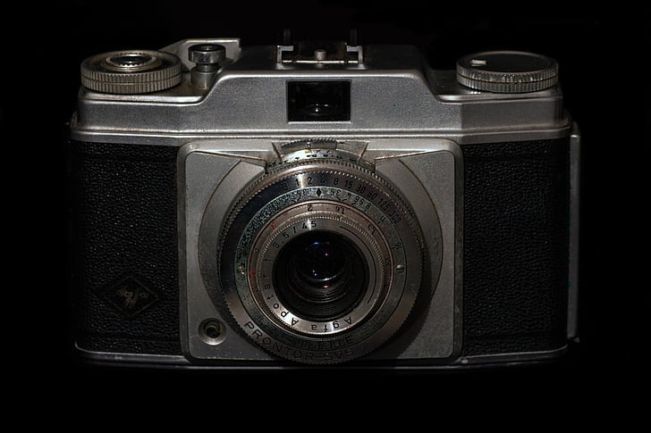 kamera, vanha, analoginen, etäisyysmittari kamera, kamera, Agfa, kokoelma