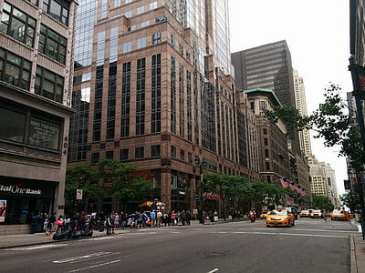 New york city, Manhattan, miesto, Miestas, Architektūra, NYC, Amerikoje