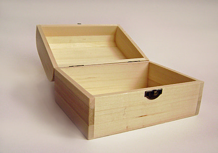 caixa, caixa de madeira, caixão