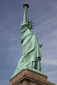historia, Frihetsgudinnan, monumentet, new york, staty, Frihetsgudinnan, new york city