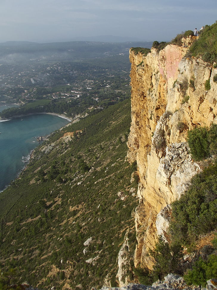 Cliff, Cassis, Sea, Luonto, andscape