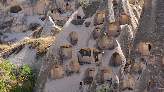 Cappadocia, Kapadokya, Uchisar, múzeum, Turecko, Cestovanie, cestovný ruch
