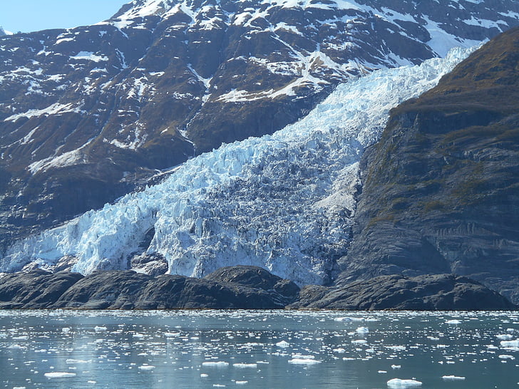 Alaska, glaciar de, hielo