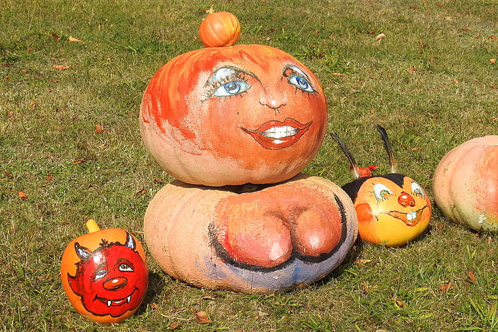 pumpkin, pumpkins, halloween, autumn, decoration, autumn decoration, autumn motives