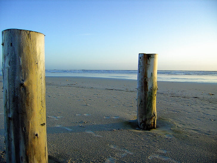 възстановяване, плаж, спокойствие, море, брегова линия, природата, пясък