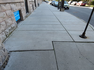 sidewalks, outside, public, city, exterior, outdoor, urban
