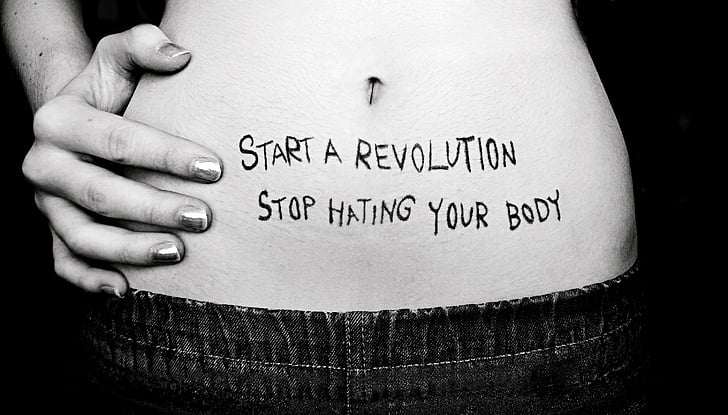 revolution, teenager, kroppen, Stop, gravid, menneskelige maven, kvinder